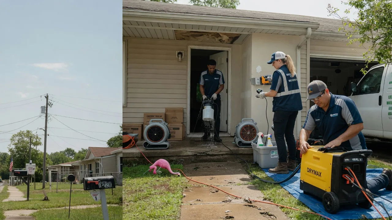 Storm Damage Water Removal in Mather, PA near me